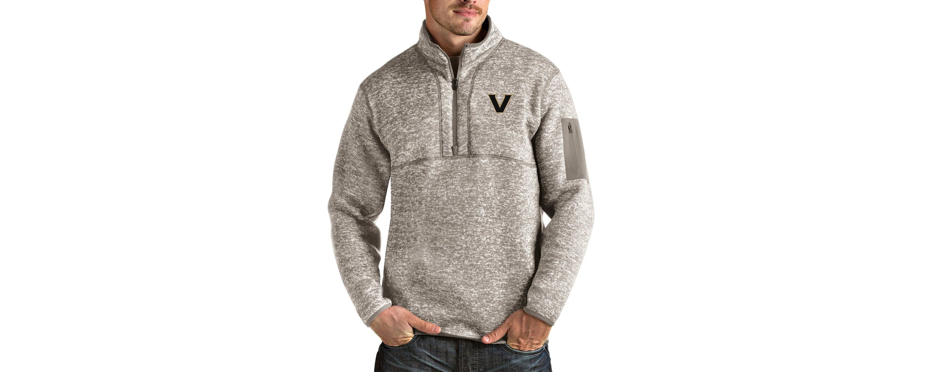 NCAA Vanderbilt Commodores Fortune Quarter-Zip Pullover Jacket