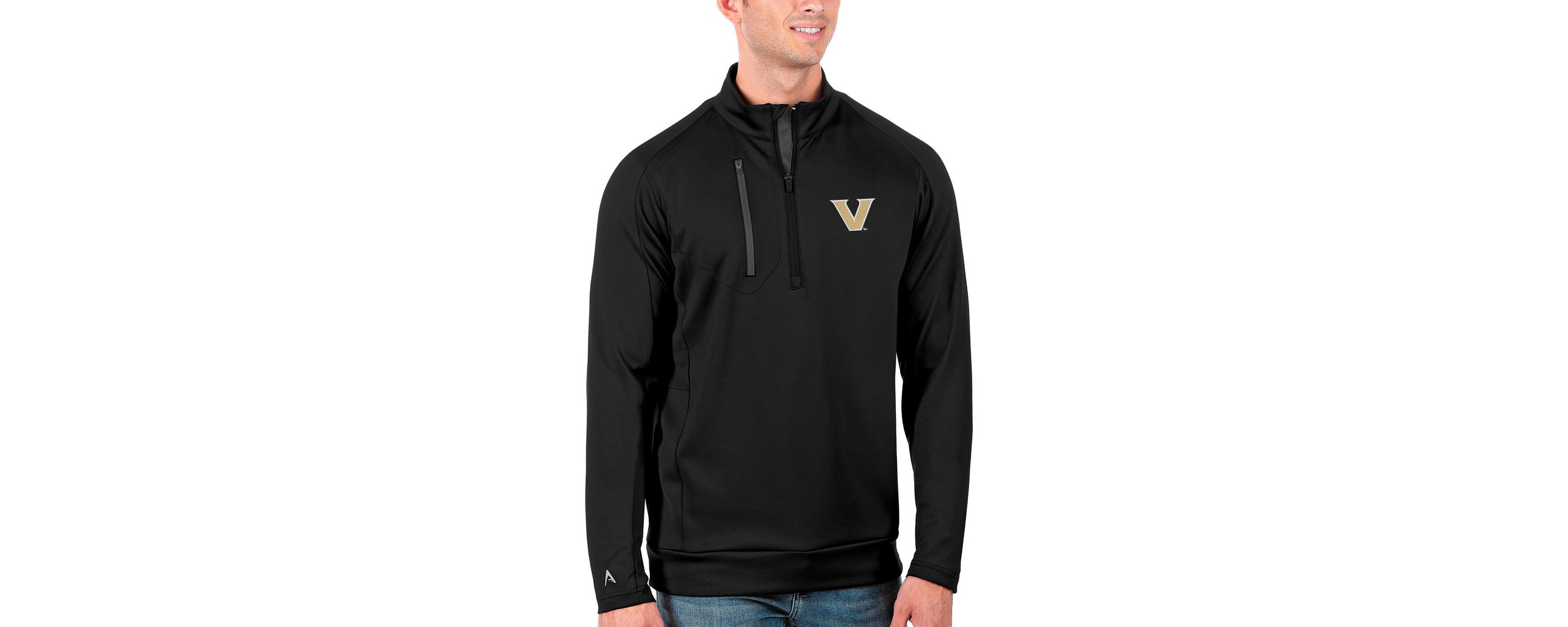 NCAA Vanderbilt Commodores Generation Quarter-Zip Pullover Top