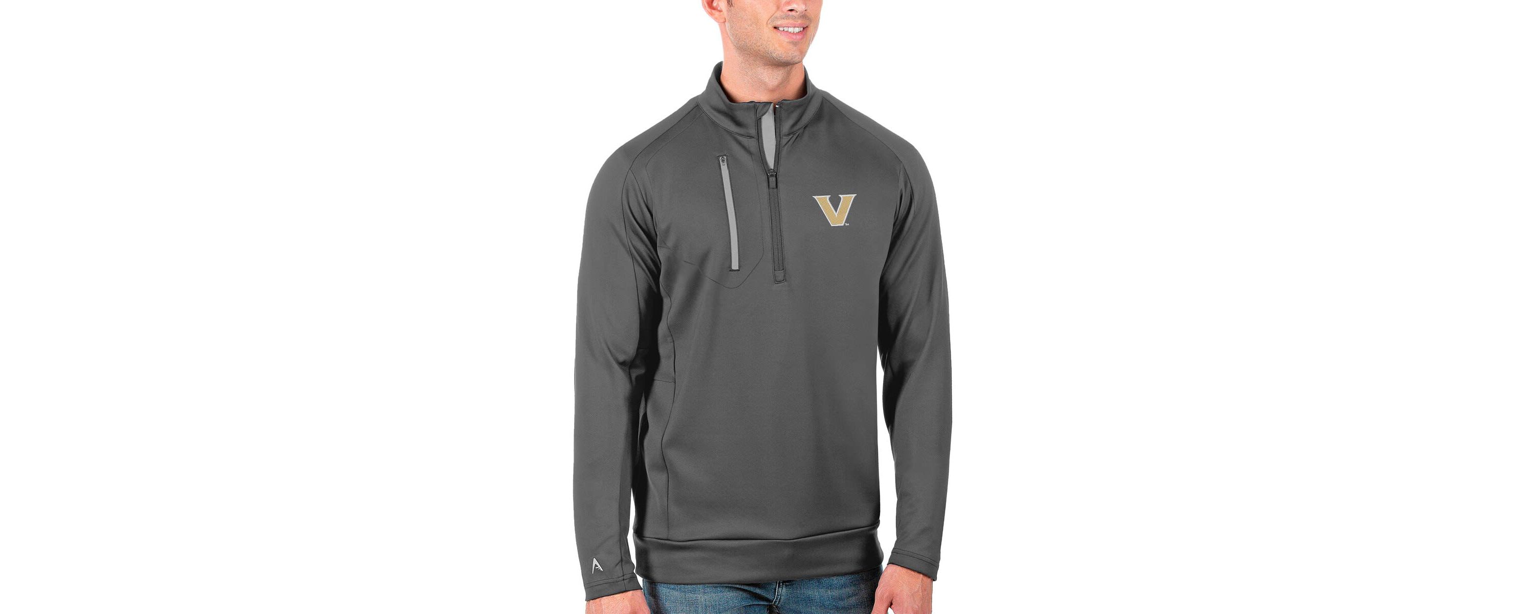 NCAA Vanderbilt Commodores Generation Quarter-Zip Pullover Top
