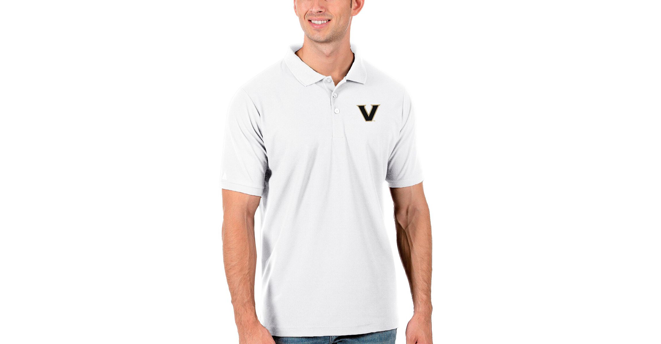 NCAA Vanderbilt Commodores Team Legacy Pique Polo