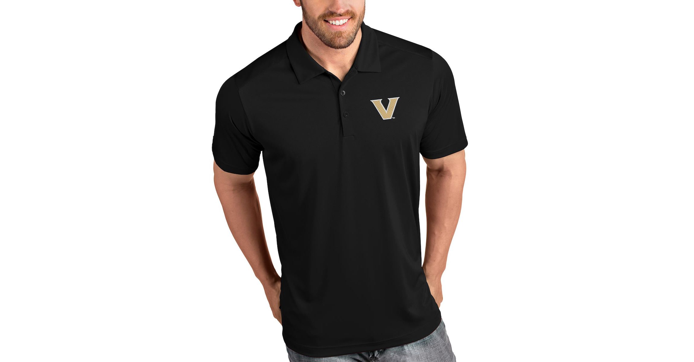 NCAA Vanderbilt Commodores Tribute Polo