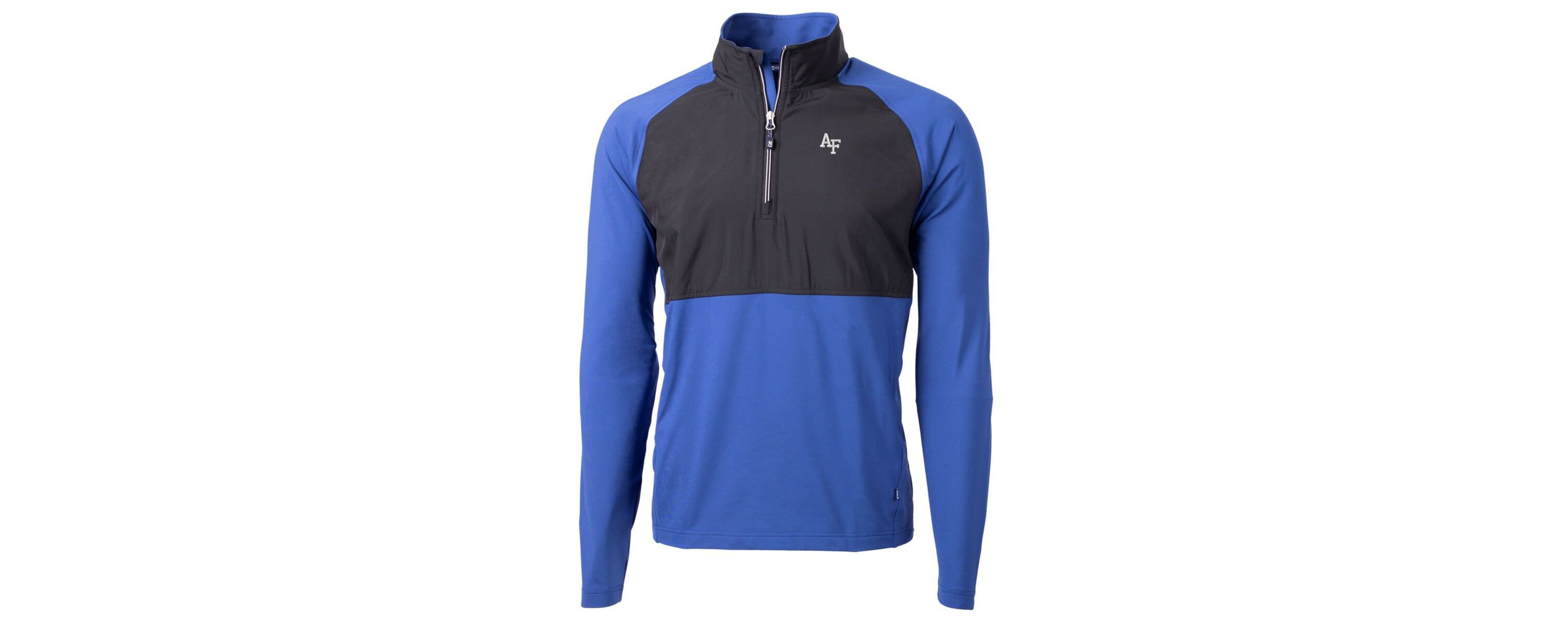 NCAA Air Force Falcons Adapt Eco Knit Hybrid Recycled Quarter-Zip Pullover Top