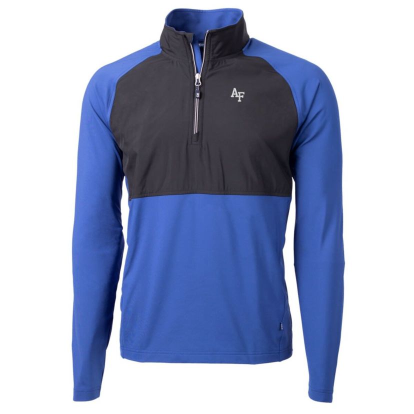 NCAA Air Force Falcons Adapt Eco Knit Hybrid Recycled Quarter-Zip Pullover Top
