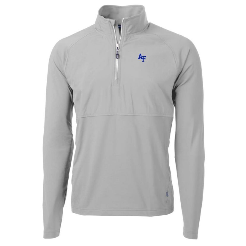 NCAA Air Force Falcons Adapt Eco Knit Hybrid Recycled Quarter-Zip Pullover Top