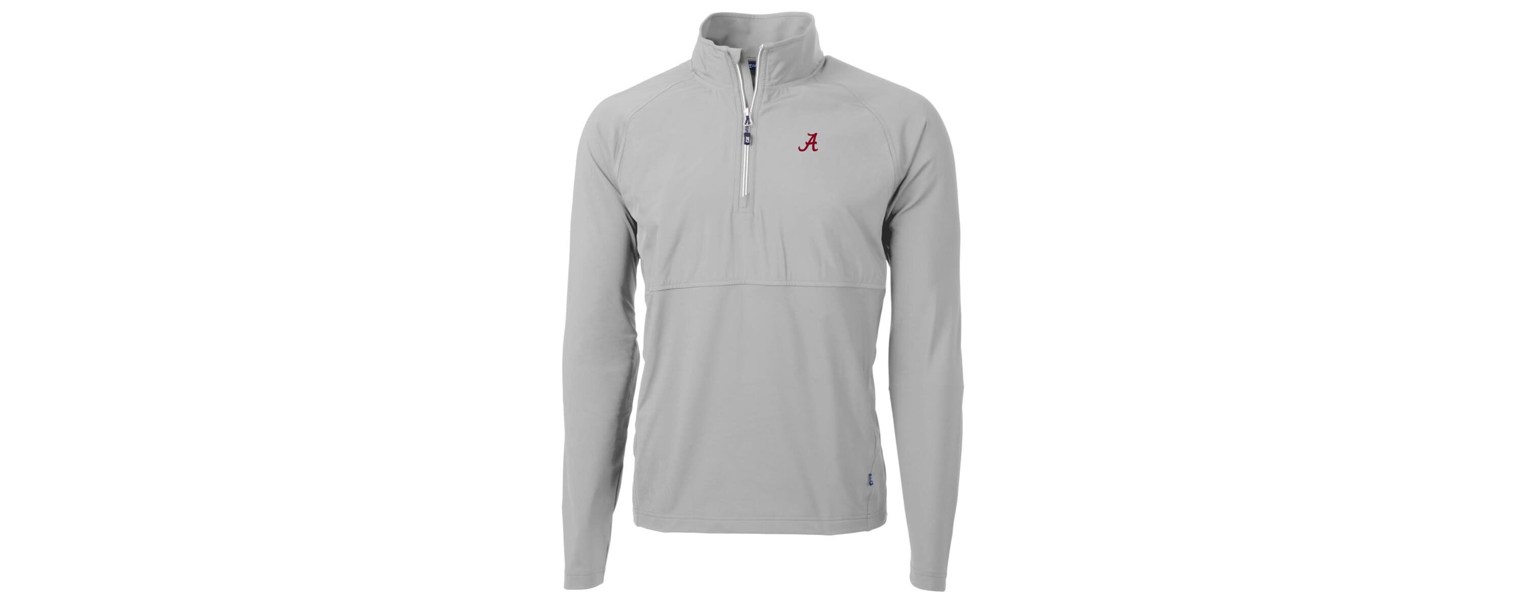 Alabama Crimson Tide NCAA Alabama Tide Adapt Eco Knit Hybrid Recycled Quarter-Zip Pullover Top