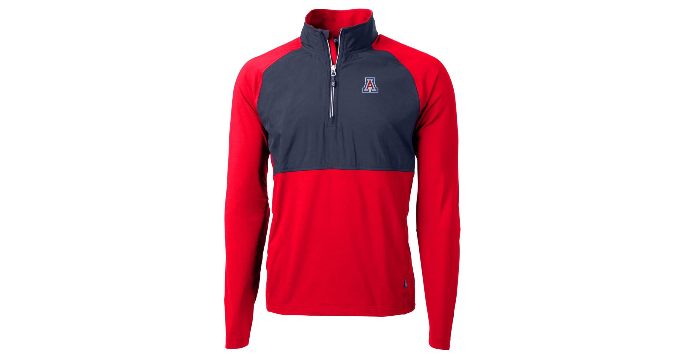 NCAA Arizona Wildcats Adapt Eco Knit Hybrid Recycled Quarter-Zip Pullover Top