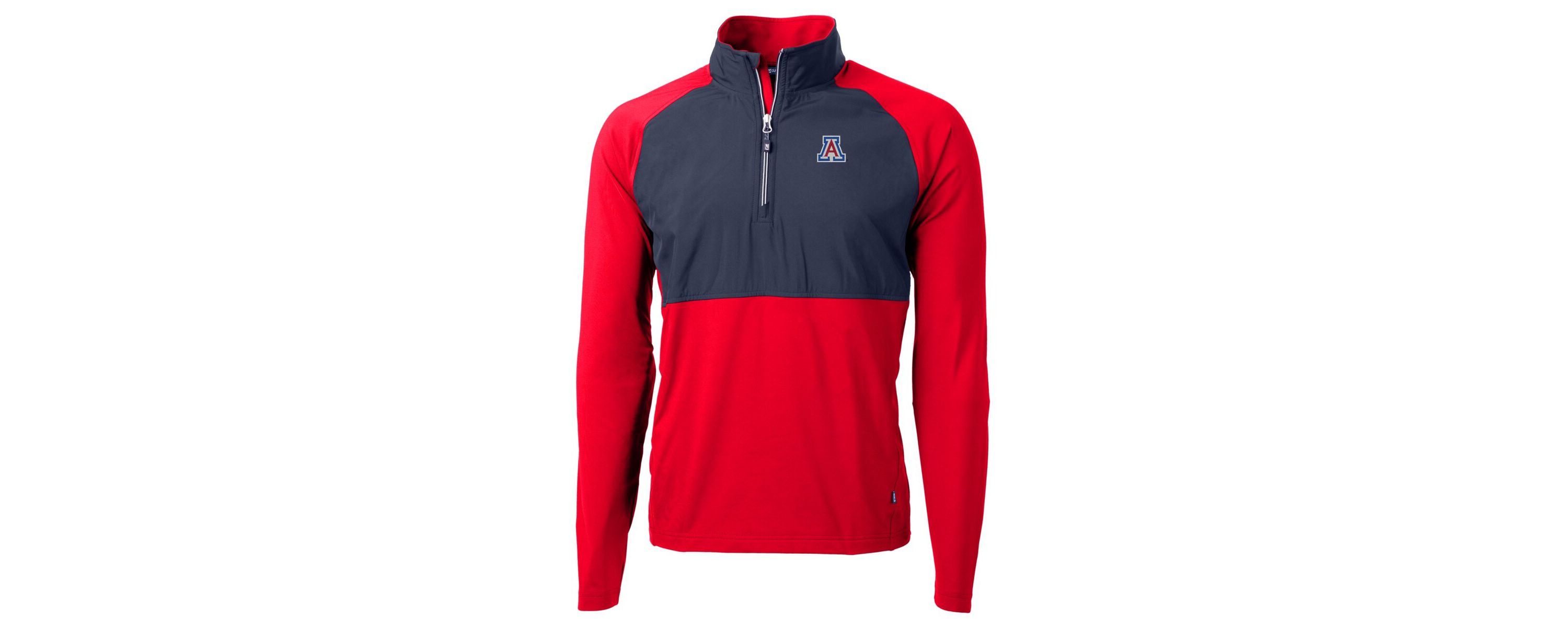 NCAA Arizona Wildcats Adapt Eco Knit Hybrid Recycled Quarter-Zip Pullover Top