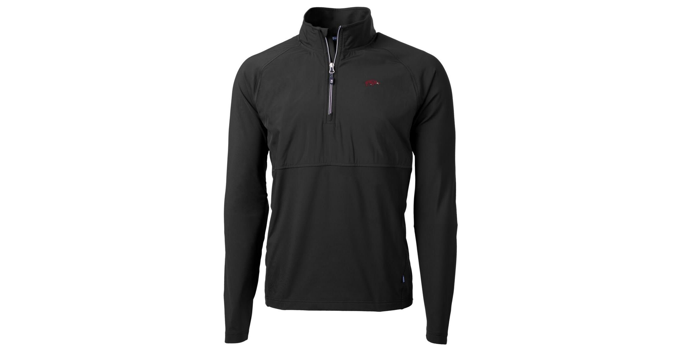 NCAA Arkansas Razorbacks Adapt Eco Knit Hybrid Recycled Quarter-Zip Pullover Top