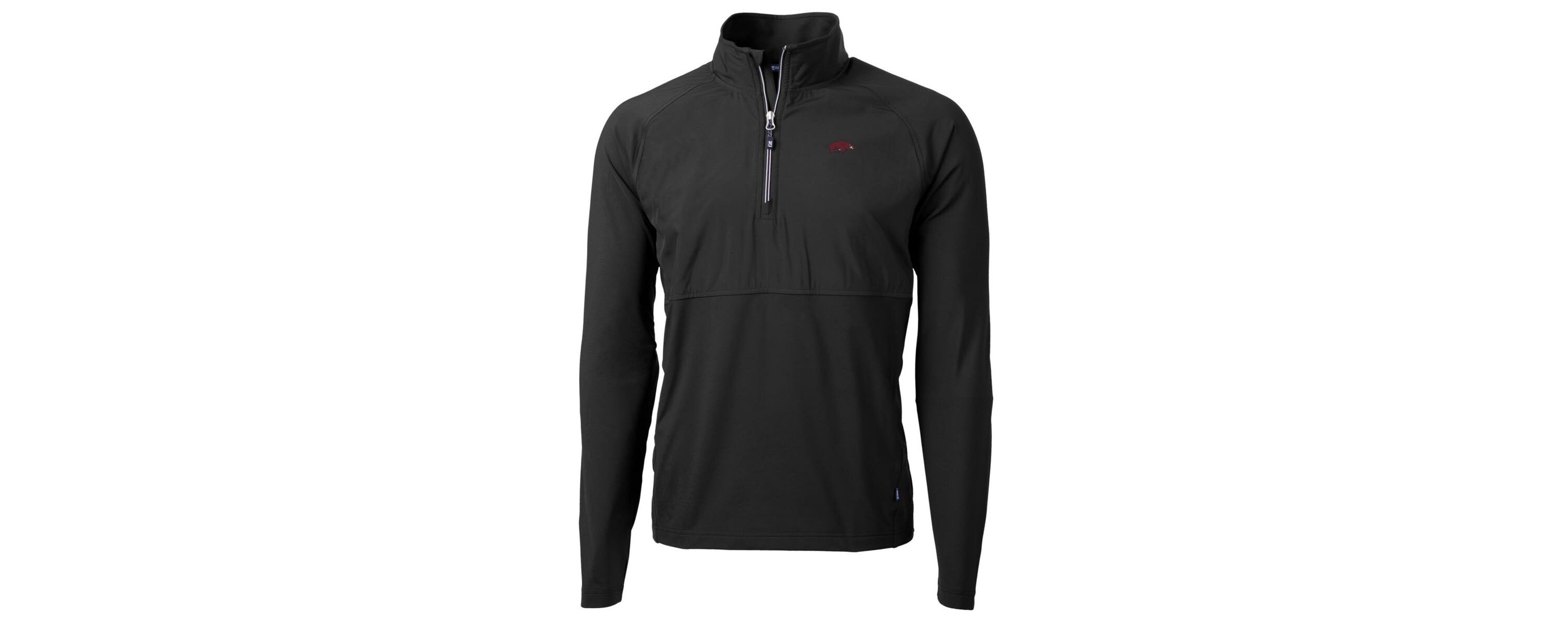 NCAA Arkansas Razorbacks Adapt Eco Knit Hybrid Recycled Quarter-Zip Pullover Top