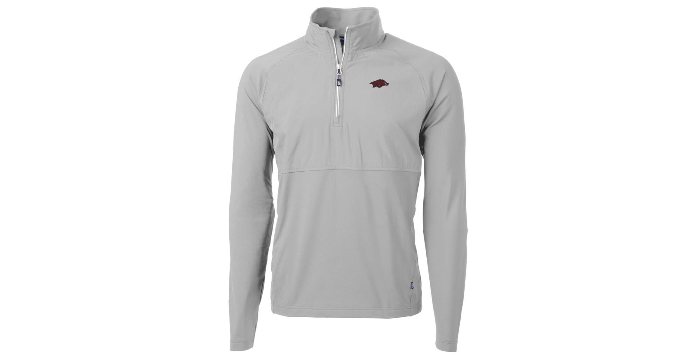 NCAA Arkansas Razorbacks Adapt Eco Knit Hybrid Recycled Quarter-Zip Pullover Top