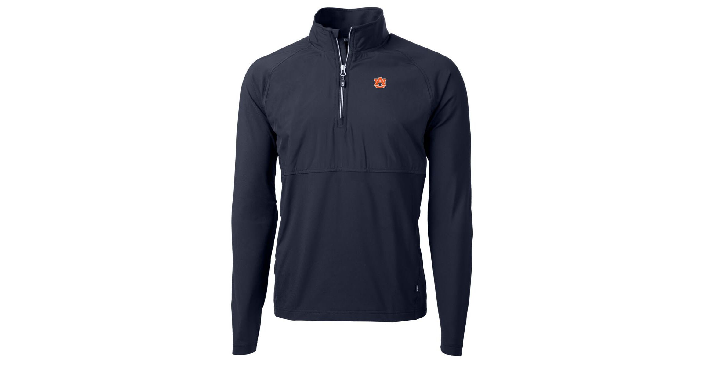 NCAA Auburn Tigers Adapt Eco Knit Hybrid Recycled Quarter-Zip Pullover Top