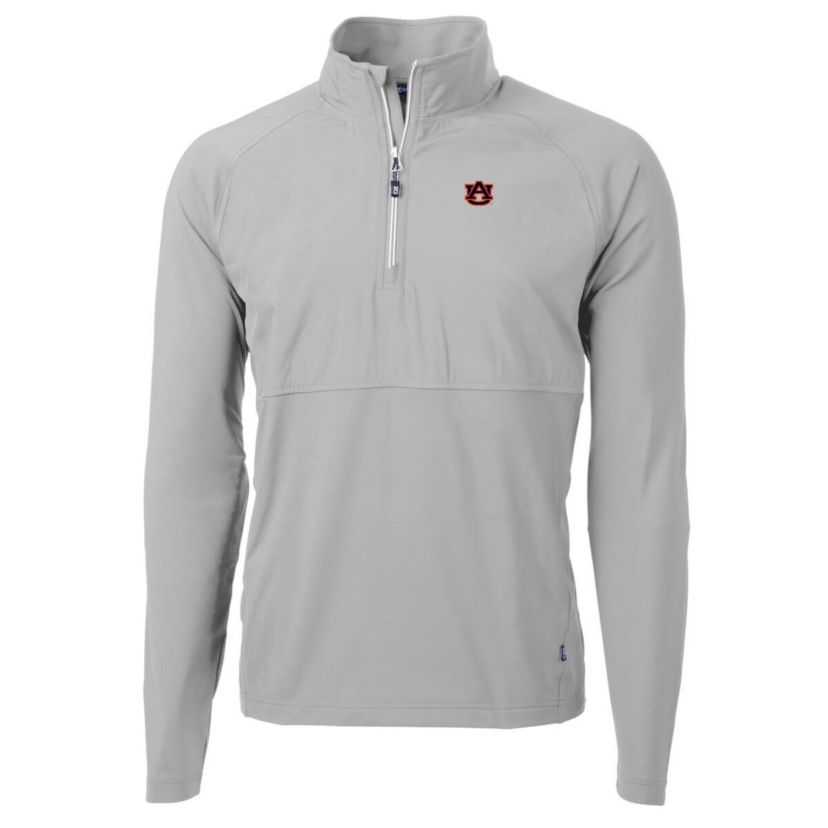 NCAA Auburn Tigers Adapt Eco Knit Hybrid Recycled Quarter-Zip Pullover Top