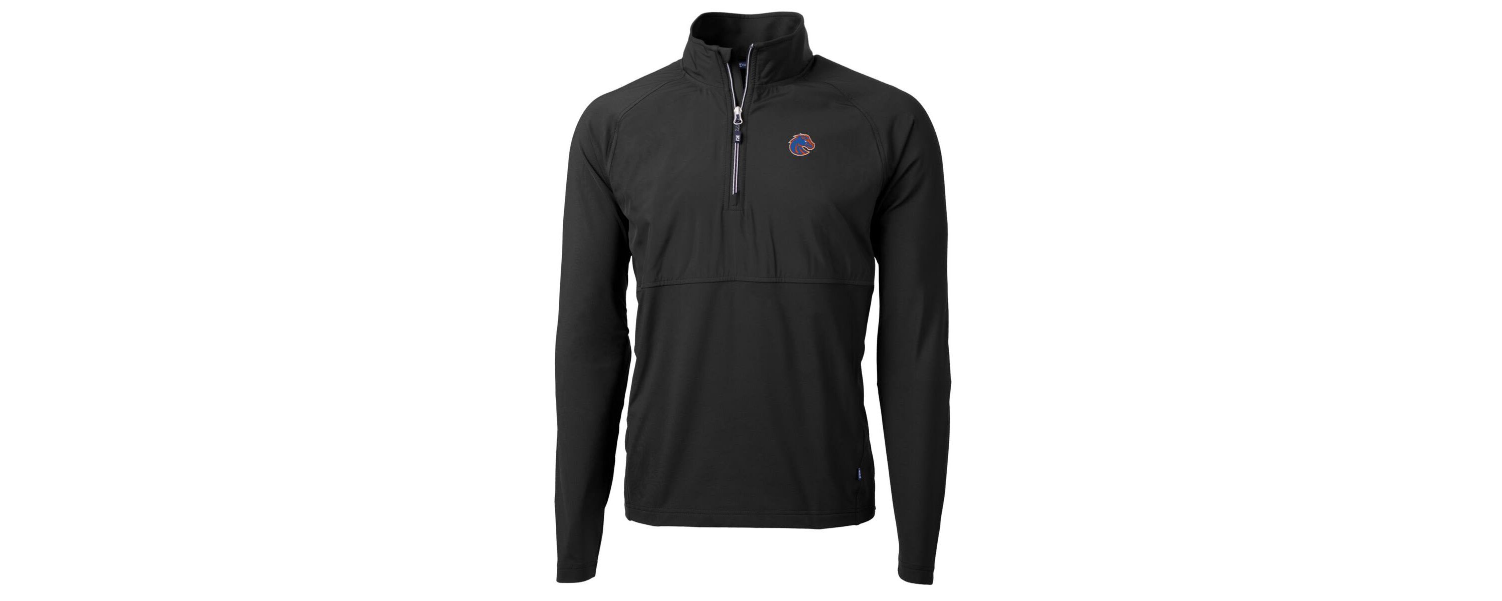 NCAA Boise State Broncos Adapt Eco Knit Hybrid Recycled Quarter-Zip Pullover Top