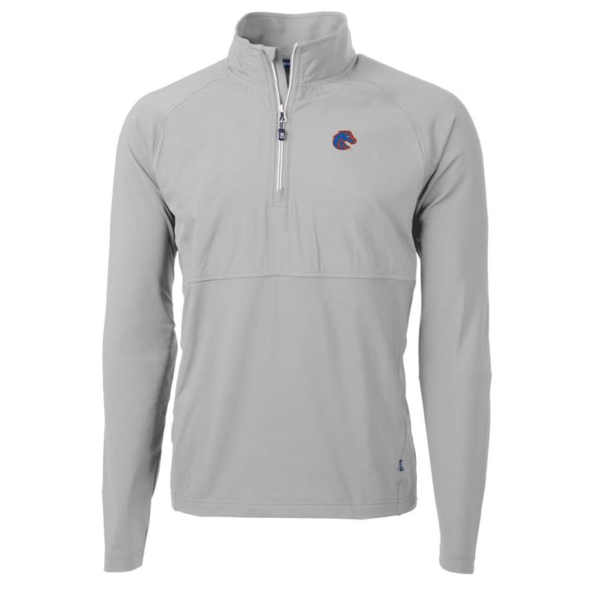 NCAA Boise State Broncos Adapt Eco Knit Hybrid Recycled Quarter-Zip Pullover Top
