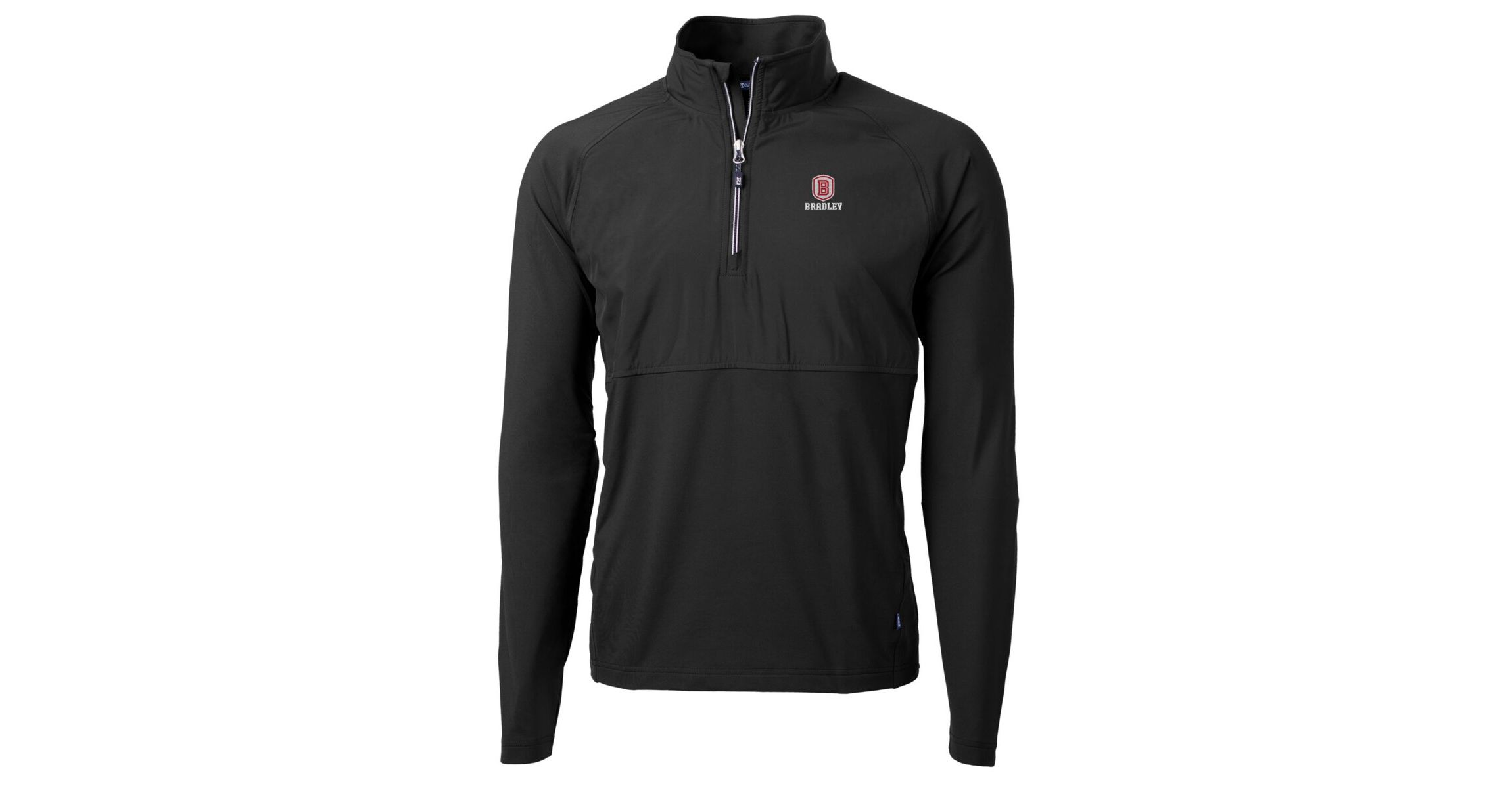 NCAA Bradley Braves Adapt Eco Knit Hybrid Recycled Quarter-Zip Pullover Top
