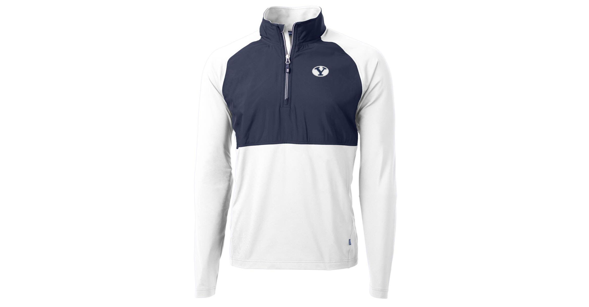 NCAA BYU Cougars Adapt Eco Knit Hybrid Recycled Quarter-Zip Pullover Top