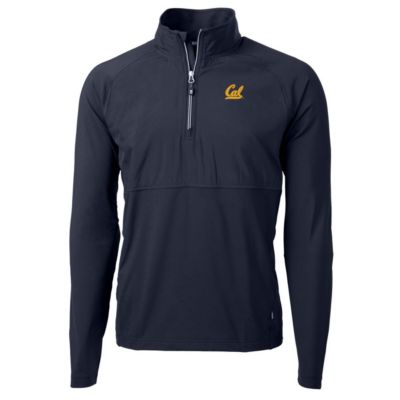 California Golden Bears NCAA Cal Adapt Eco Knit Hybrid Recycled Quarter-Zip Pullover Top