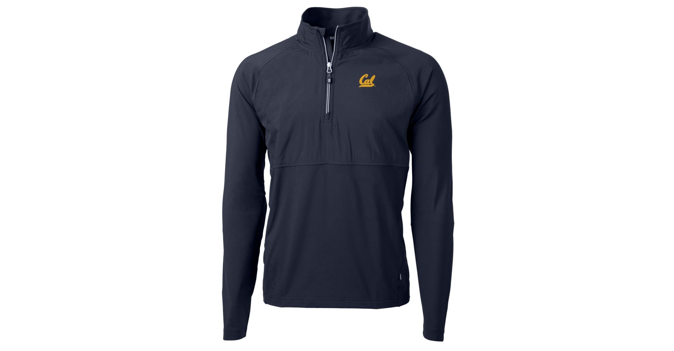 California Golden Bears NCAA Cal Bears Adapt Eco Knit Hybrid Recycled Quarter-Zip Pullover Top