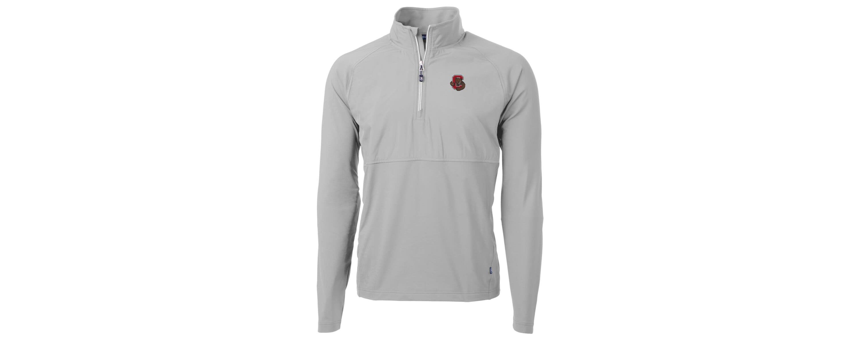 Cornell Big Red NCAA Cornell Big Adapt Eco Knit Hybrid Recycled Quarter-Zip Pullover Top