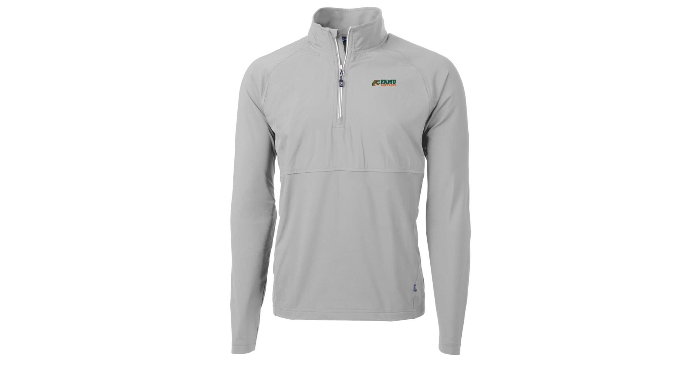 NCAA Florida A&M Rattlers Adapt Eco Knit Hybrid Recycled Quarter-Zip Pullover Top