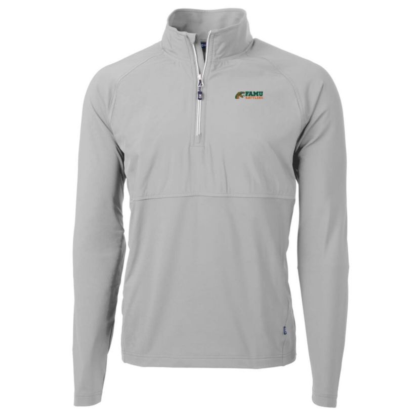 NCAA Florida A&M Rattlers Adapt Eco Knit Hybrid Recycled Quarter-Zip Pullover Top