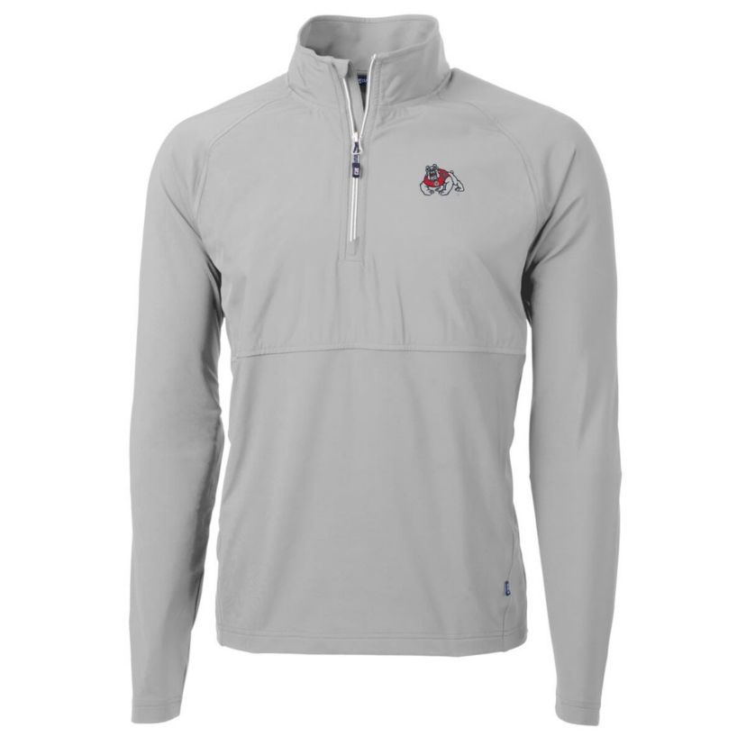 NCAA Fresno State Bulldogs Adapt Eco Knit Hybrid Recycled Quarter-Zip Pullover Top