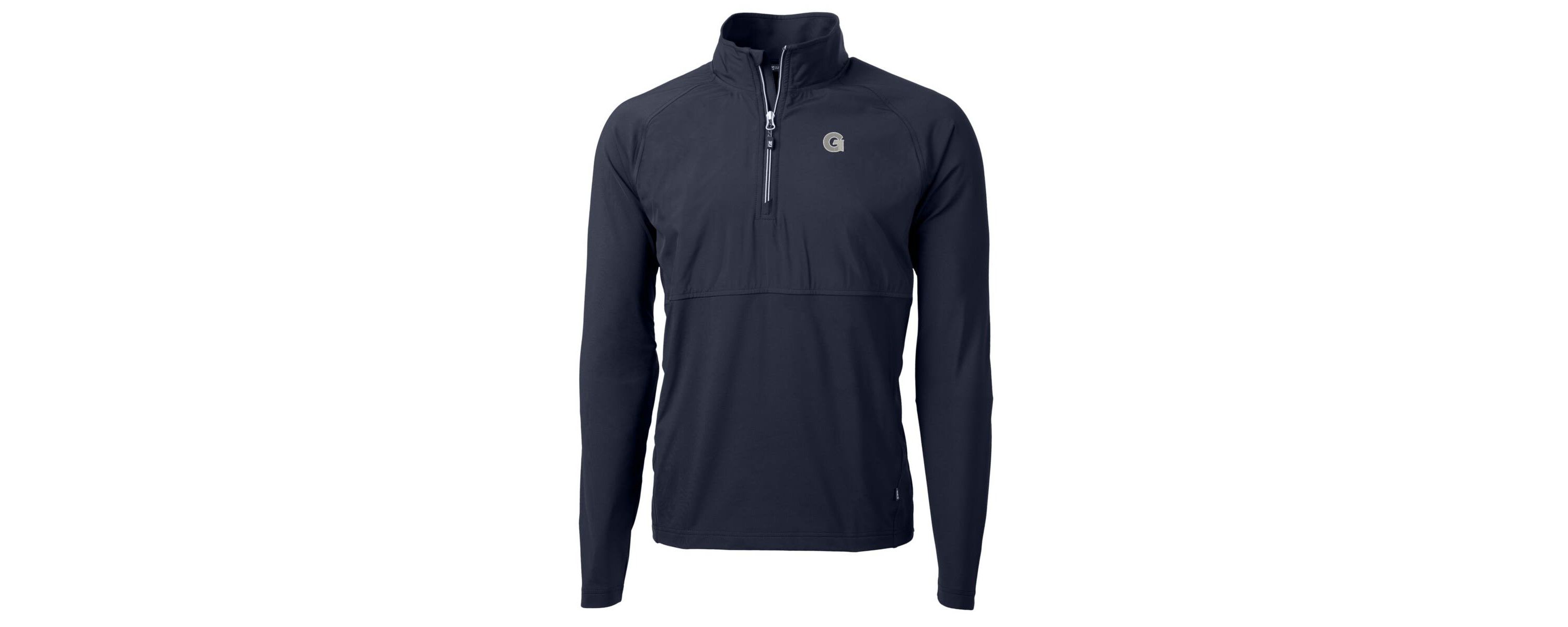 NCAA Georgetown Hoyas Adapt Eco Knit Hybrid Recycled Quarter-Zip Pullover Top