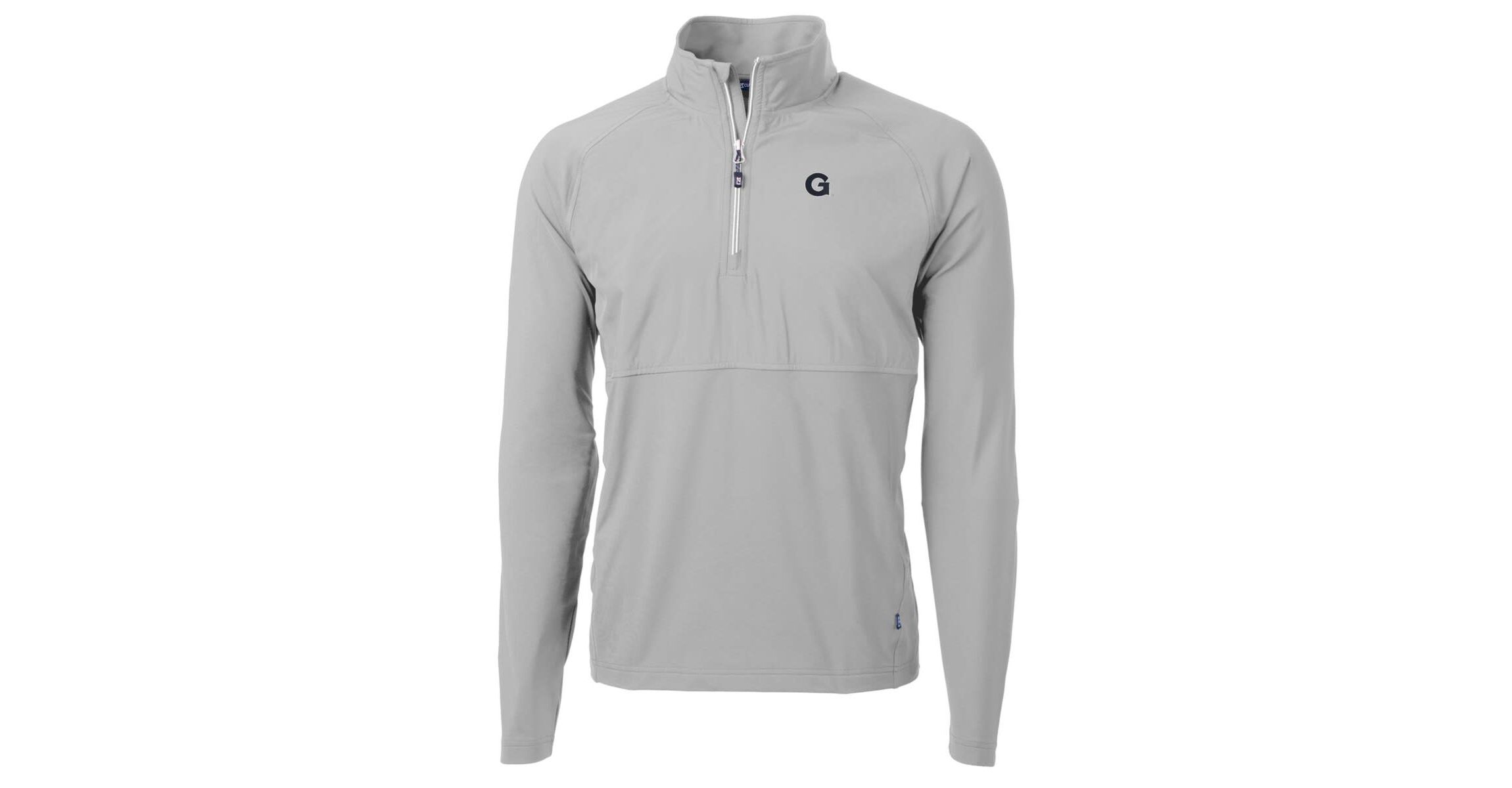 NCAA Georgetown Hoyas Adapt Eco Knit Hybrid Recycled Quarter-Zip Pullover Top