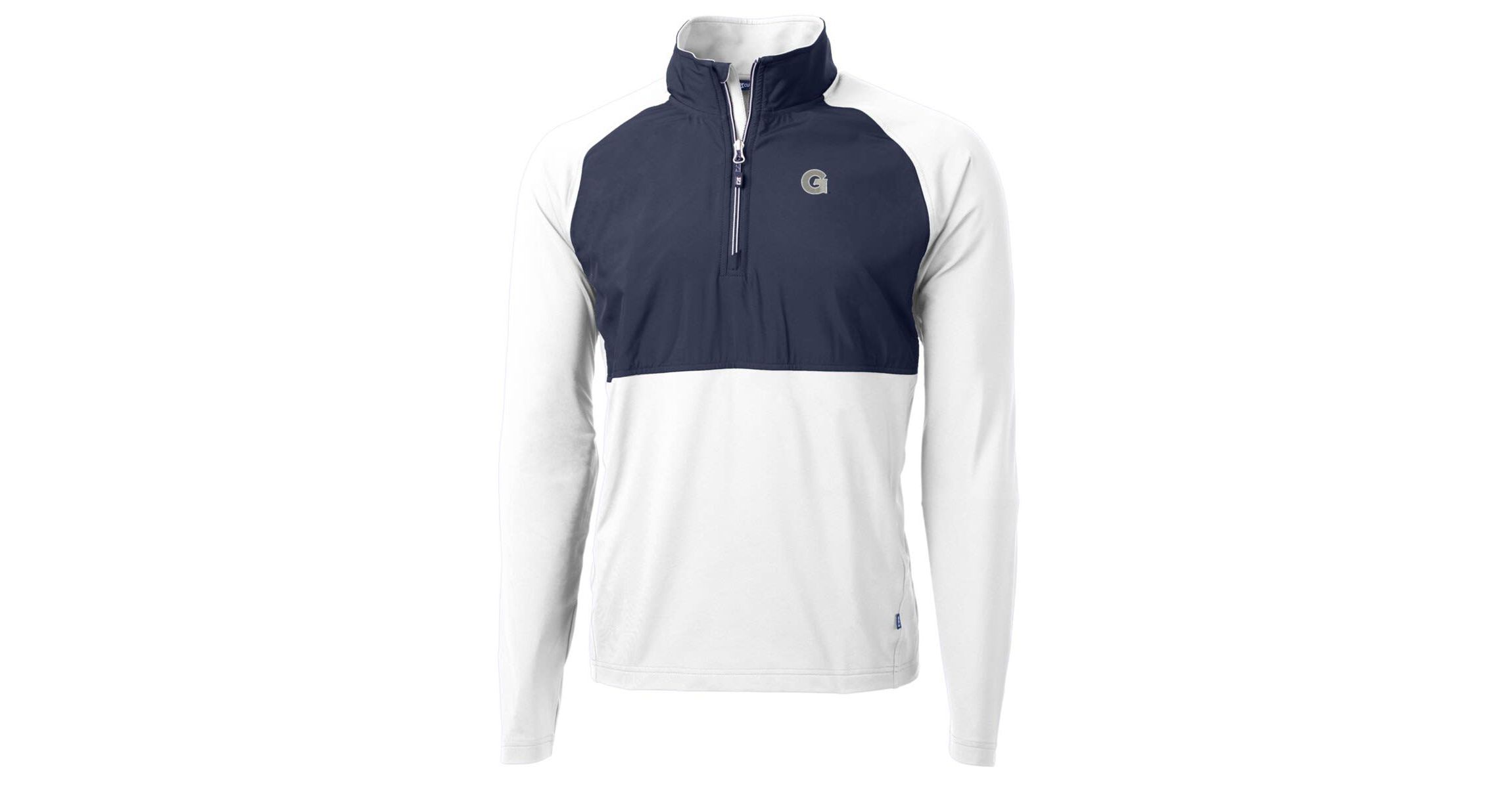 NCAA Georgetown Hoyas Adapt Eco Knit Hybrid Recycled Quarter-Zip Pullover Top