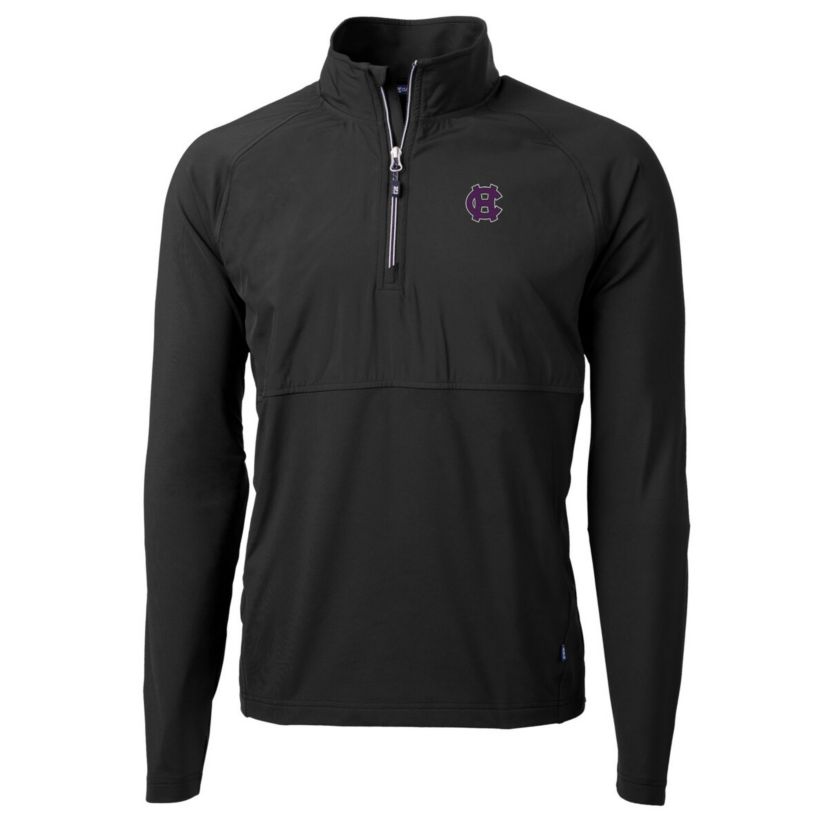 NCAA Holy Cross Crusaders Adapt Eco Knit Hybrid Recycled Quarter-Zip Pullover Top