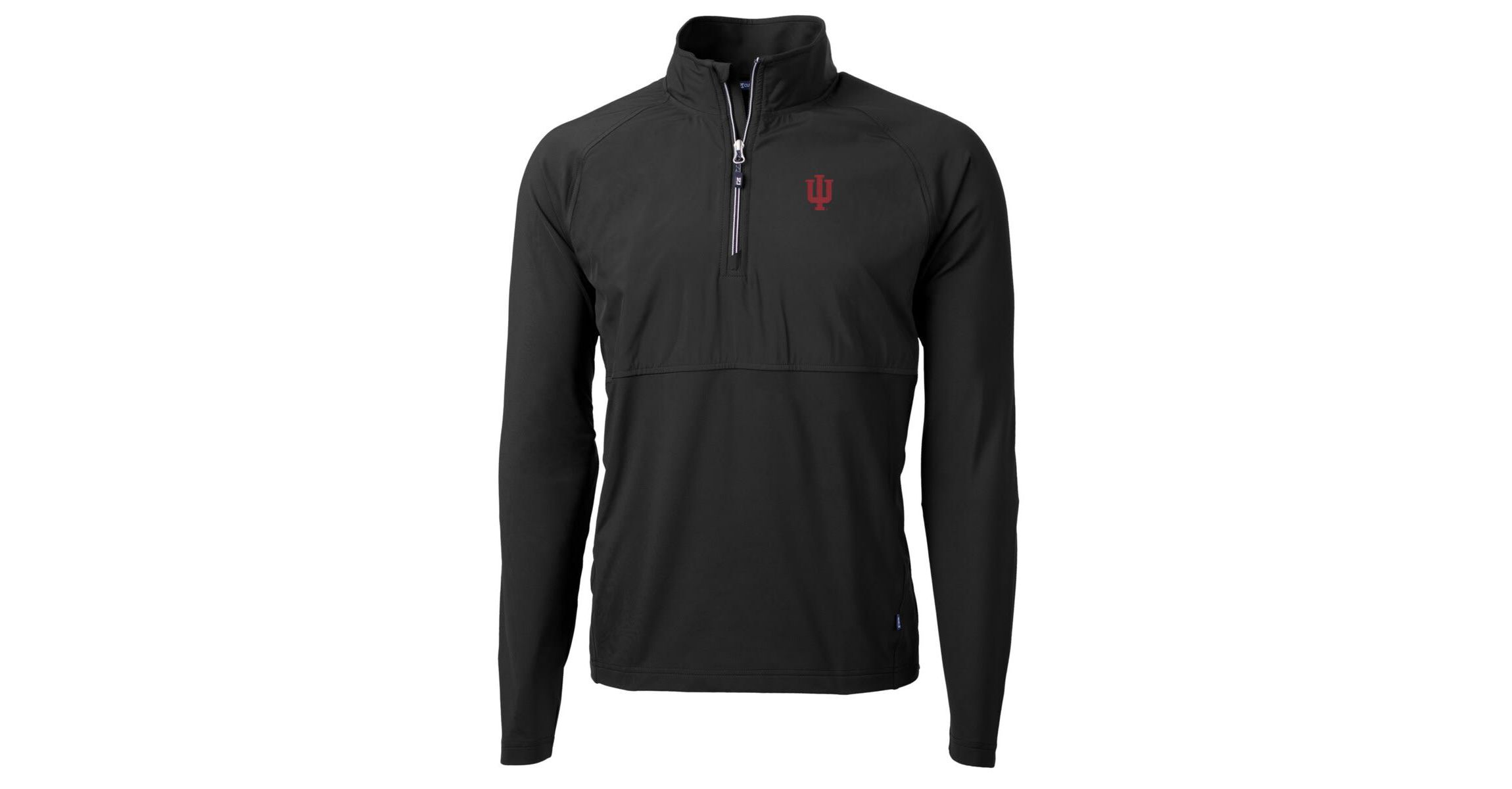 NCAA Indiana Hoosiers Adapt Eco Knit Hybrid Recycled Quarter-Zip Pullover Top