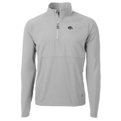 NCAA Iowa Hawkeyes Adapt Eco Knit Hybrid Recycled Quarter-Zip Pullover Top