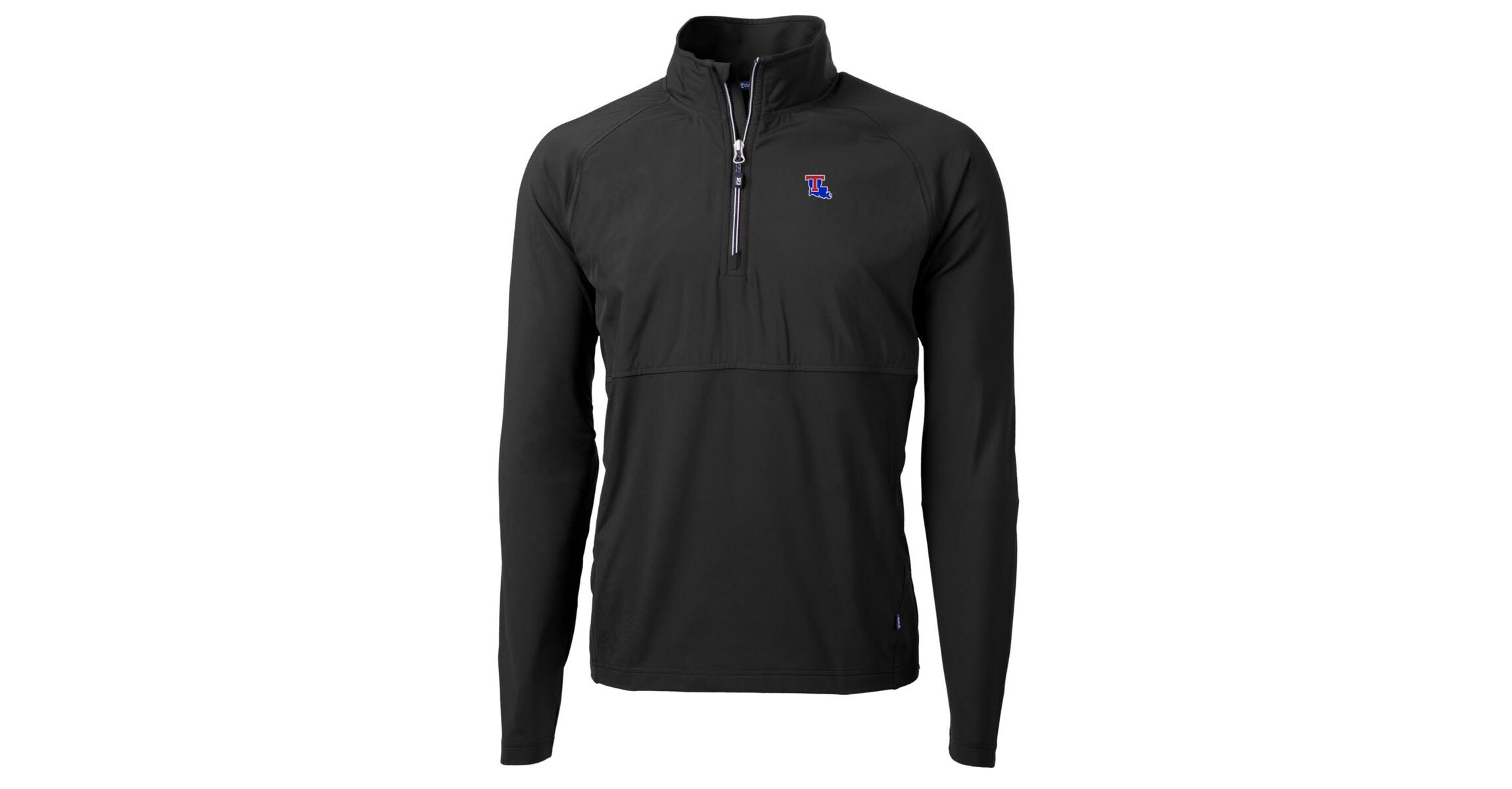 NCAA Louisiana Tech Bulldogs Adapt Eco Knit Hybrid Recycled Quarter-Zip Pullover Top