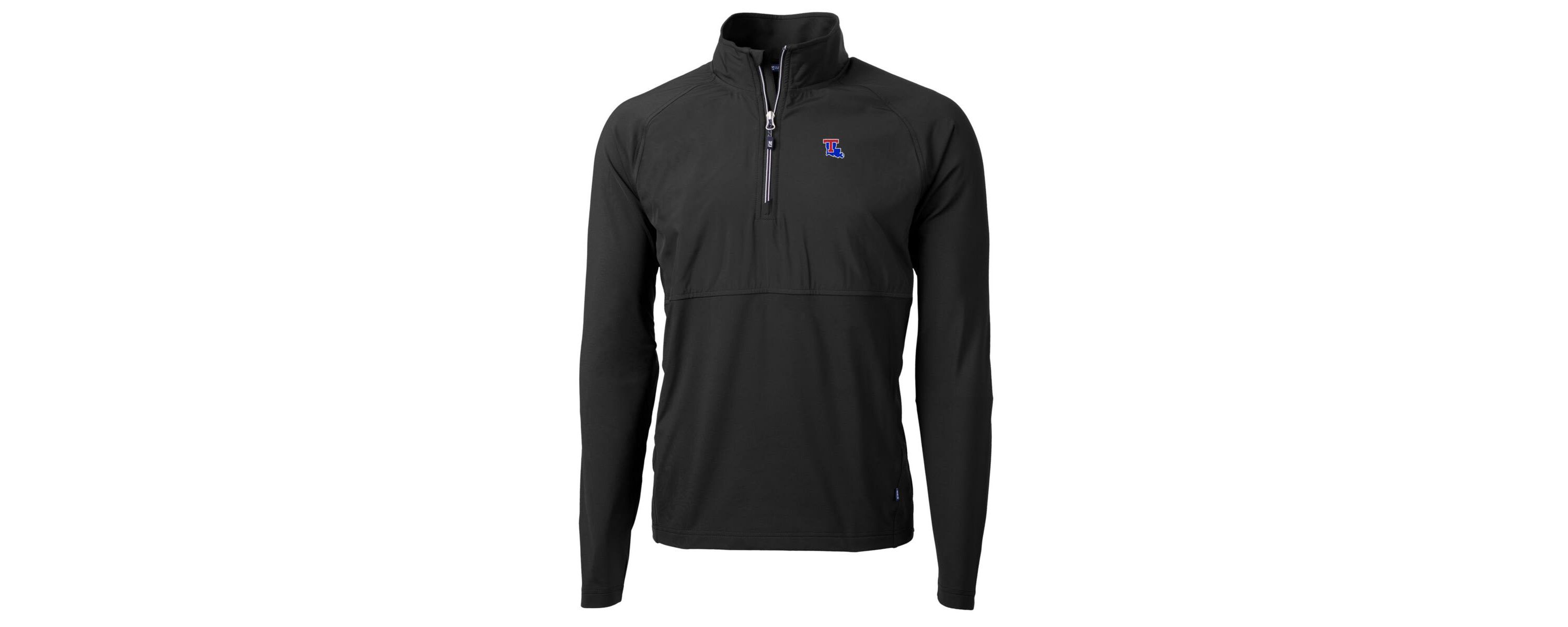 NCAA Louisiana Tech Bulldogs Adapt Eco Knit Hybrid Recycled Quarter-Zip Pullover Top