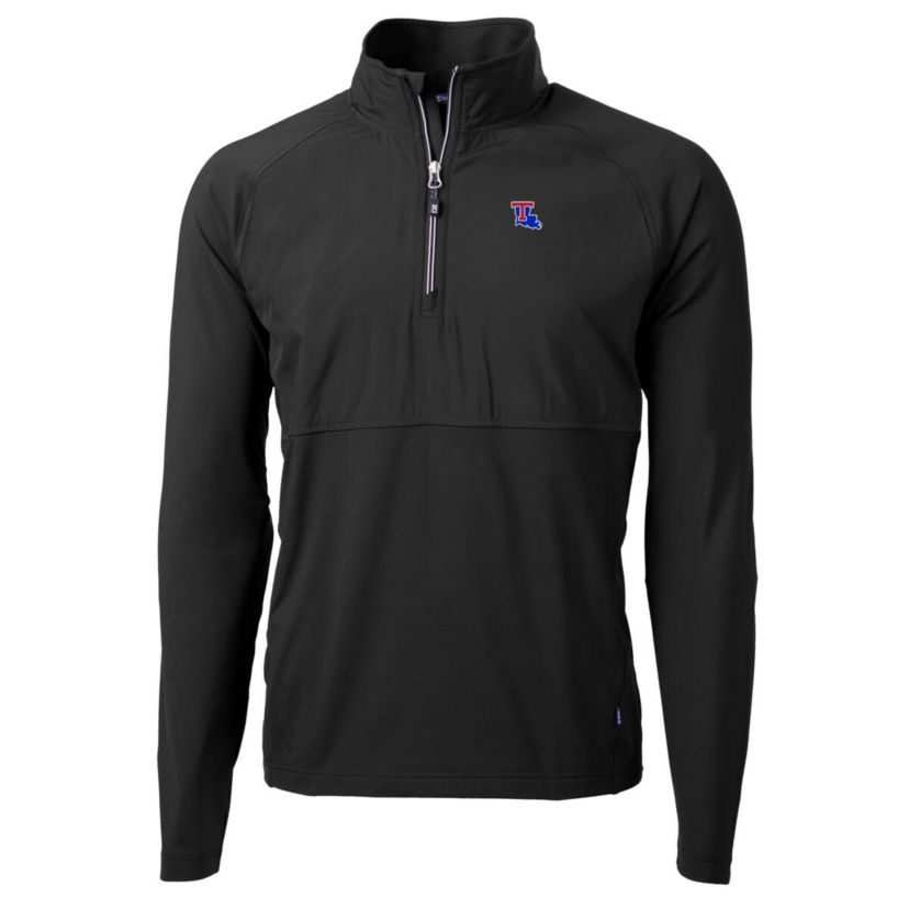 NCAA Louisiana Tech Bulldogs Adapt Eco Knit Hybrid Recycled Quarter-Zip Pullover Top