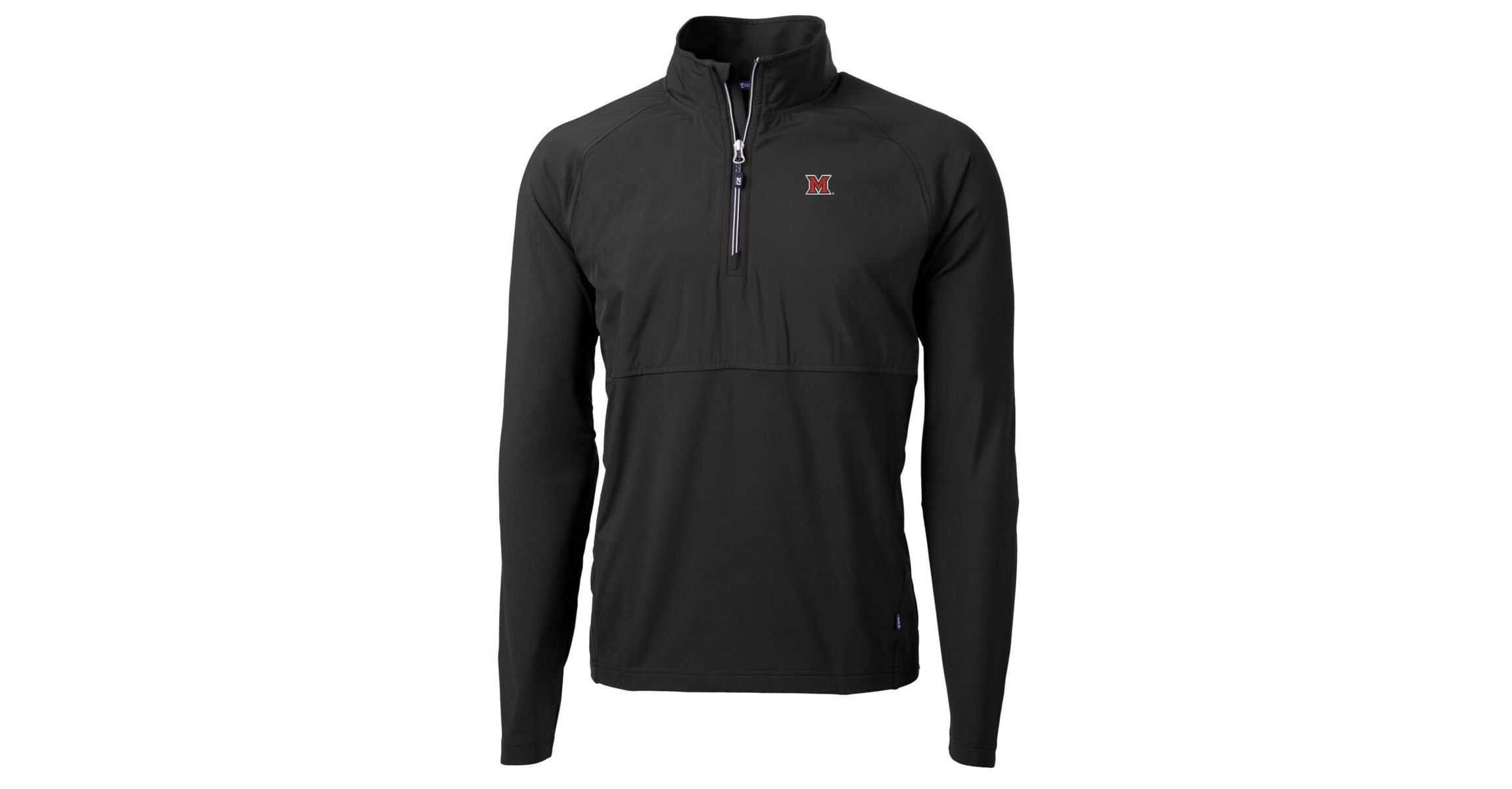 Miami (OH) RedHawks NCAA Miami University RedHawks Adapt Eco Knit Hybrid Recycled Quarter-Zip Pullover Top