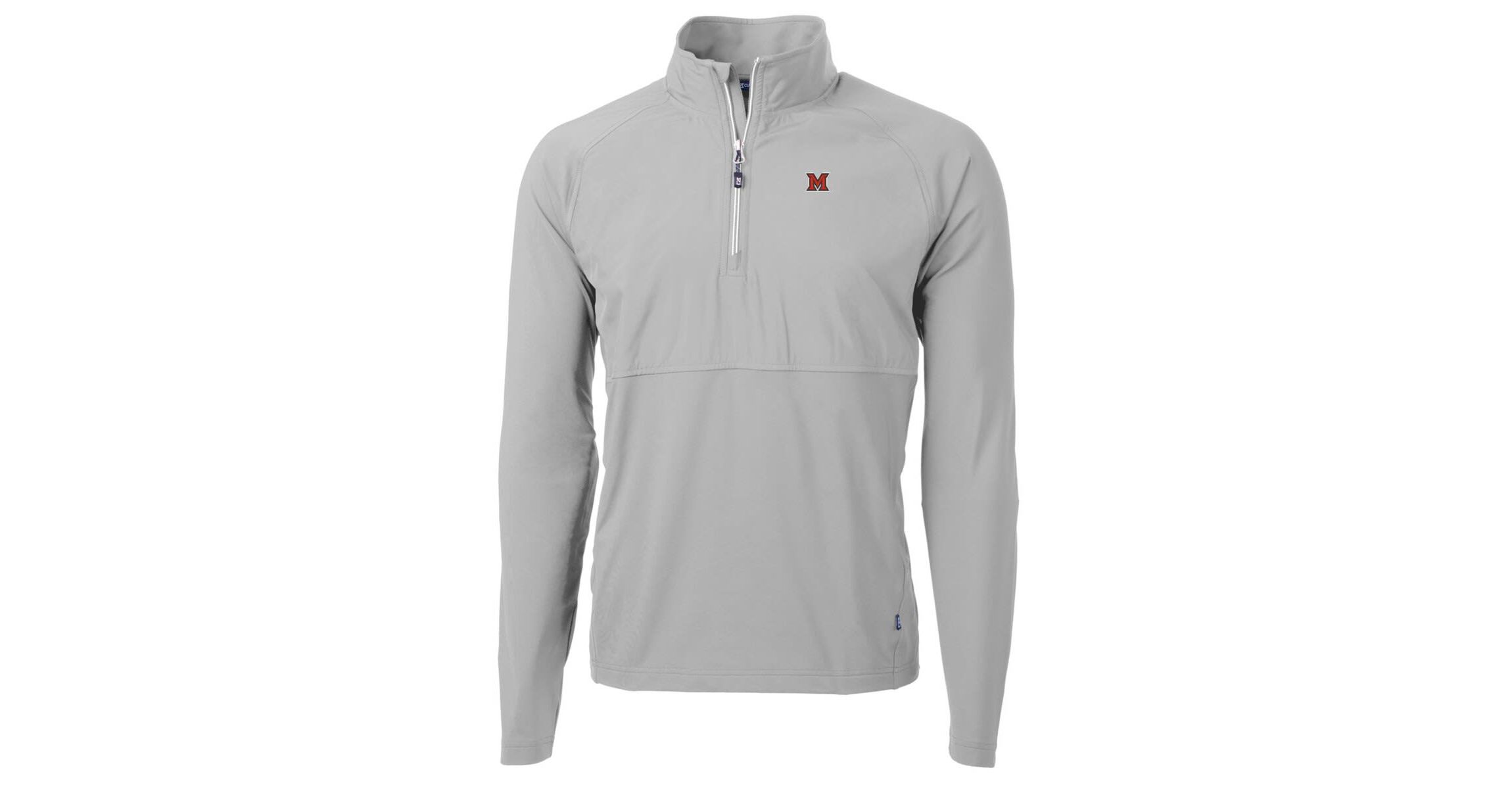 Miami (OH) RedHawks NCAA Miami University RedHawks Adapt Eco Knit Hybrid Recycled Quarter-Zip Pullover Top