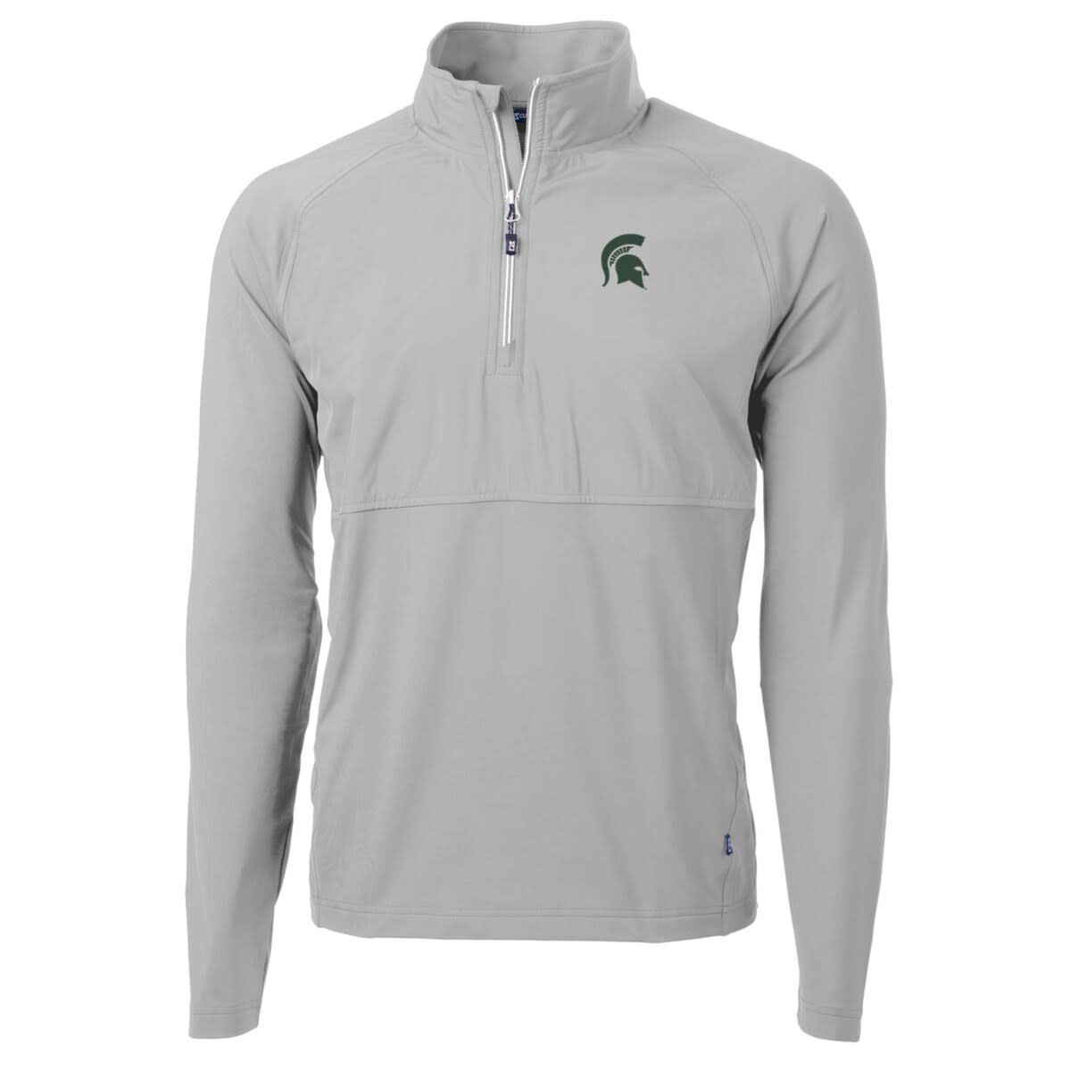 NCAA Michigan State Spartans Adapt Eco Knit Hybrid Recycled Quarter-Zip Pullover Top