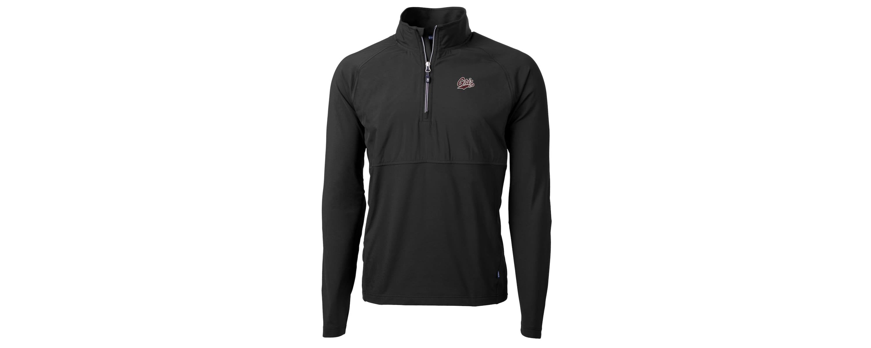 NCAA Montana Grizzlies Adapt Eco Knit Hybrid Recycled Quarter-Zip Pullover Top
