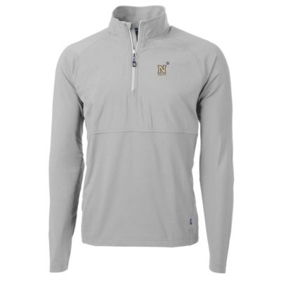 Navy Midshipmen NCAA Adapt Eco Knit Hybrid Recycled Quarter-Zip Pullover Top