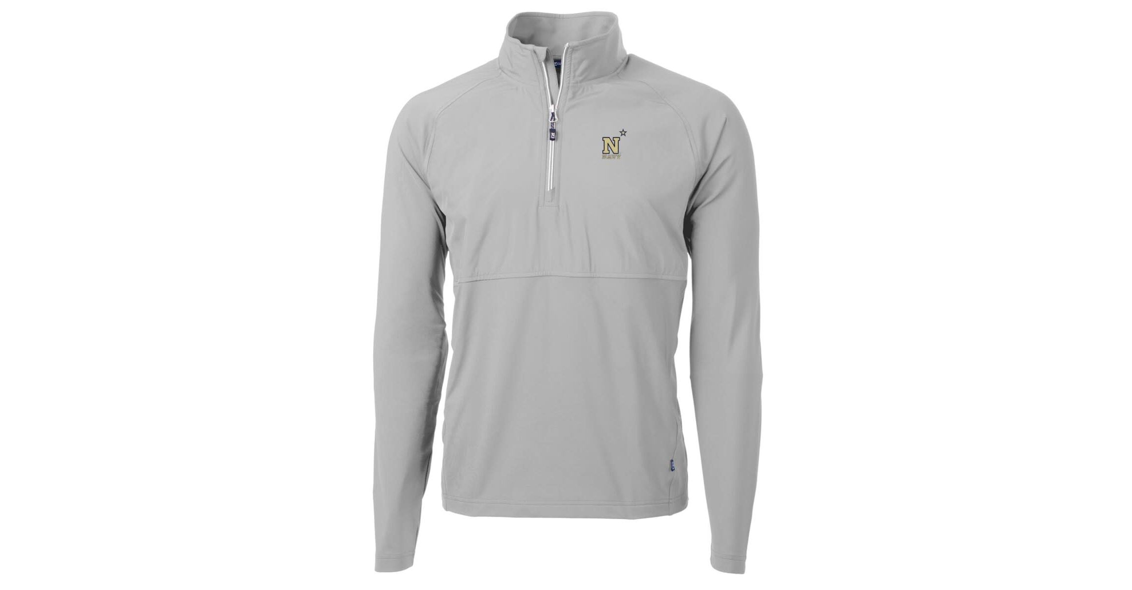 Navy Midshipmen NCAA Midshipmen Adapt Eco Knit Hybrid Recycled Quarter-Zip Pullover Top