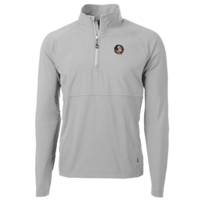 NCAA Florida State Seminoles Adapt Eco Knit Hybrid Recycled Quarter-Zip Pullover Top