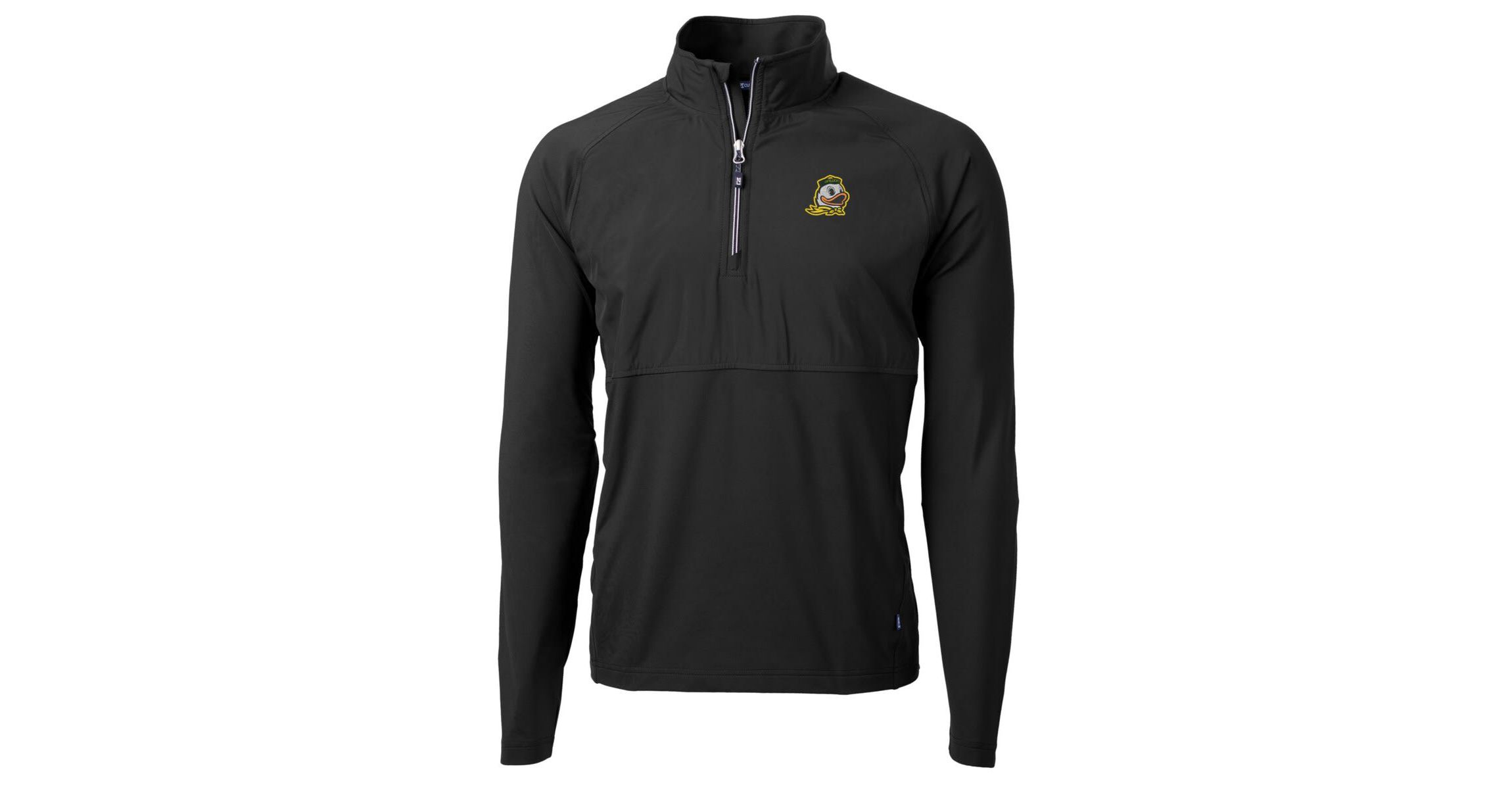 NCAA Oregon Ducks Adapt Eco Knit Hybrid Recycled Quarter-Zip Pullover Top