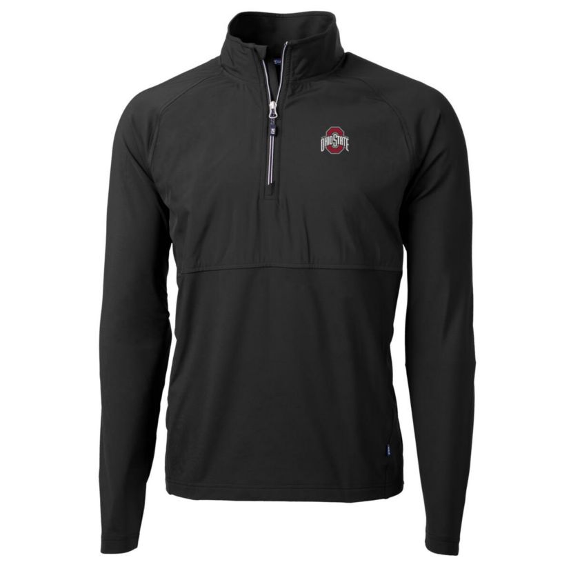 NCAA Ohio State Buckeyes Adapt Eco Knit Hybrid Recycled Quarter-Zip Pullover Top