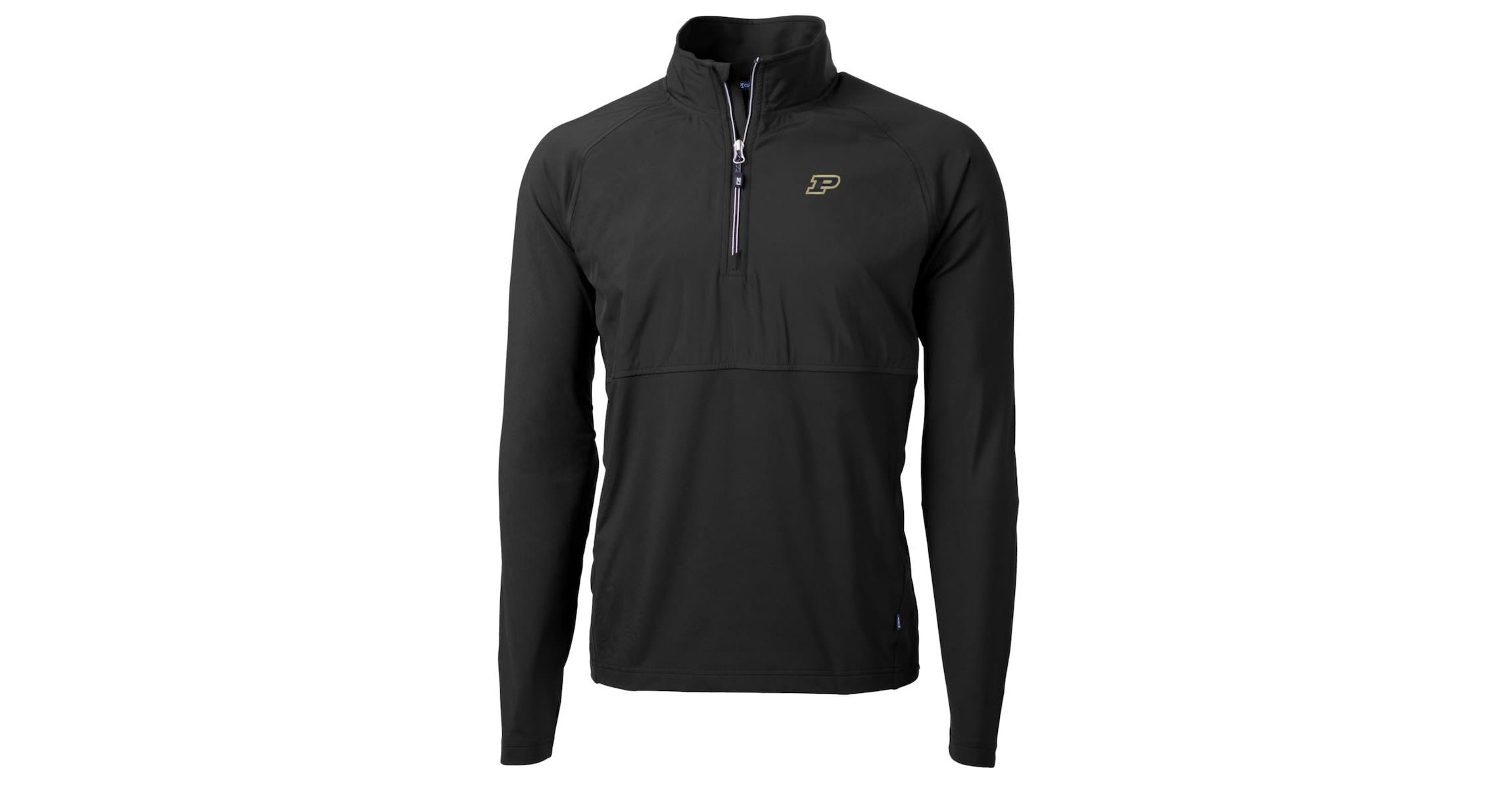 NCAA Purdue Boilermakers Adapt Eco Knit Hybrid Recycled Quarter-Zip Pullover Top