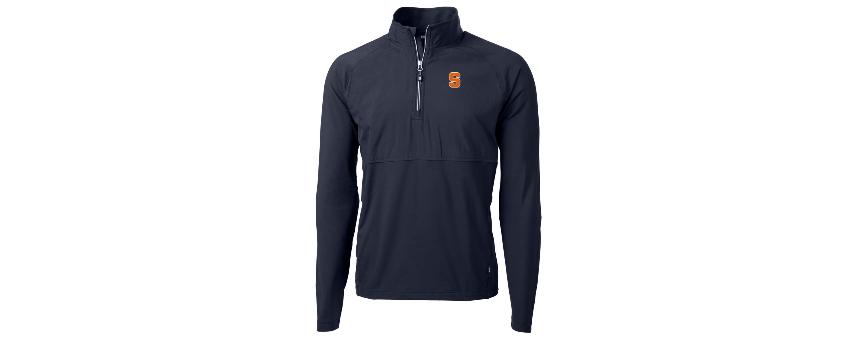 Syracuse Orange NCAA Syracuse Adapt Eco Knit Hybrid Recycled Quarter-Zip Pullover Top