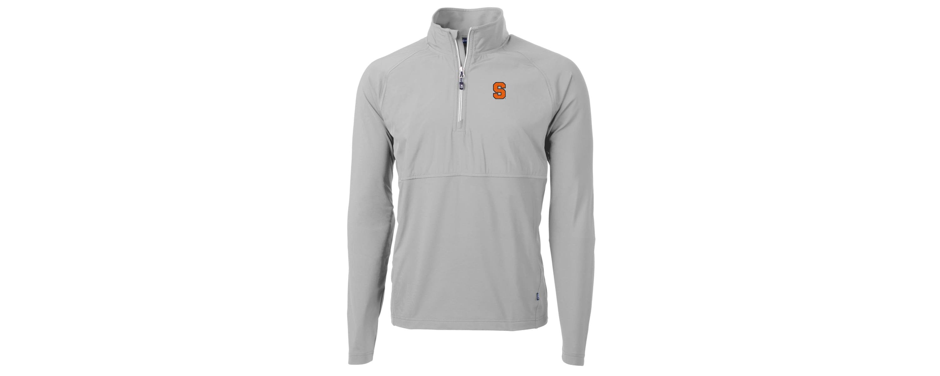 Syracuse Orange NCAA Syracuse Adapt Eco Knit Hybrid Recycled Quarter-Zip Pullover Top