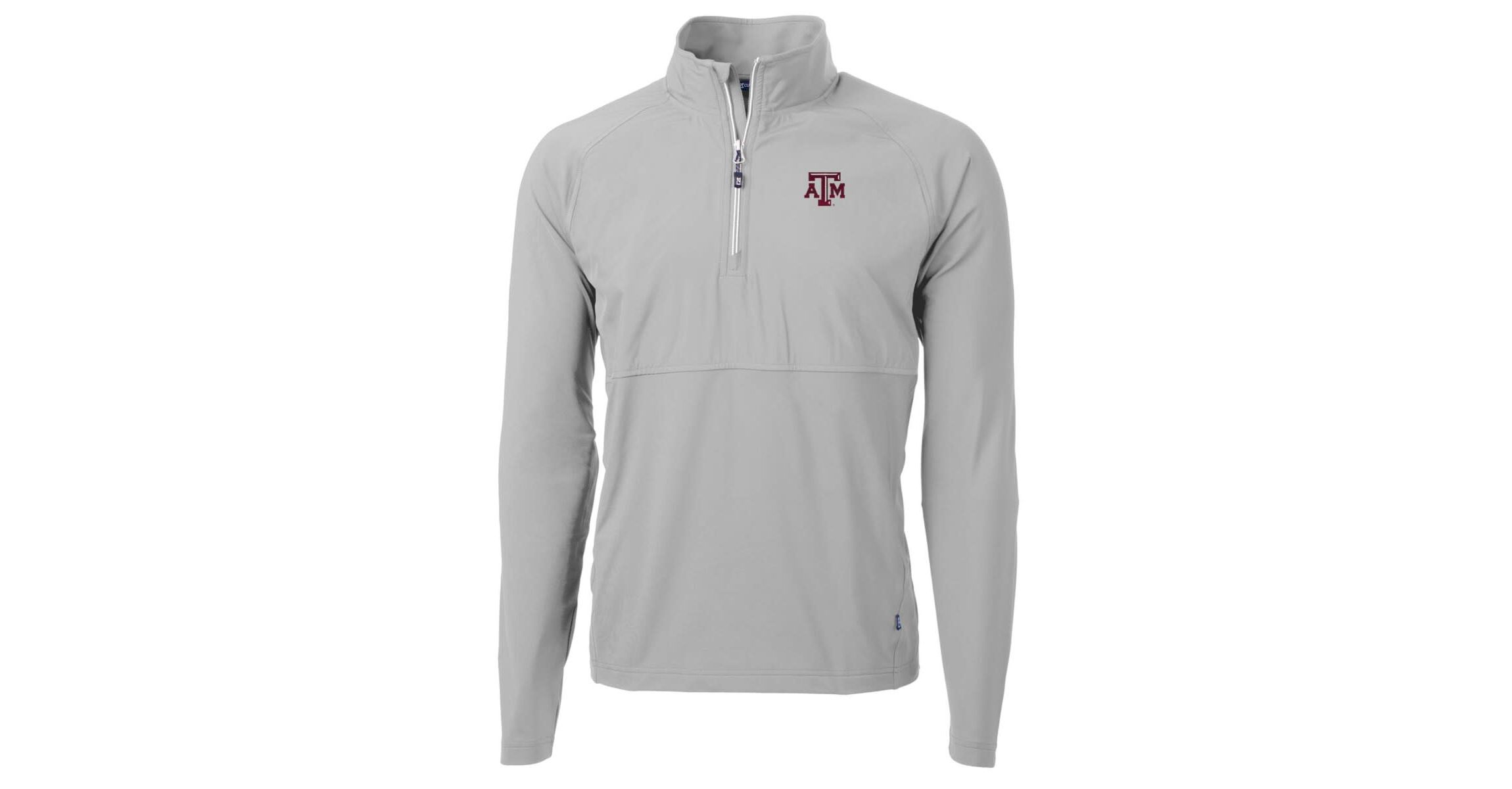 NCAA Texas A&M Aggies Adapt Eco Knit Hybrid Recycled Quarter-Zip Pullover Top