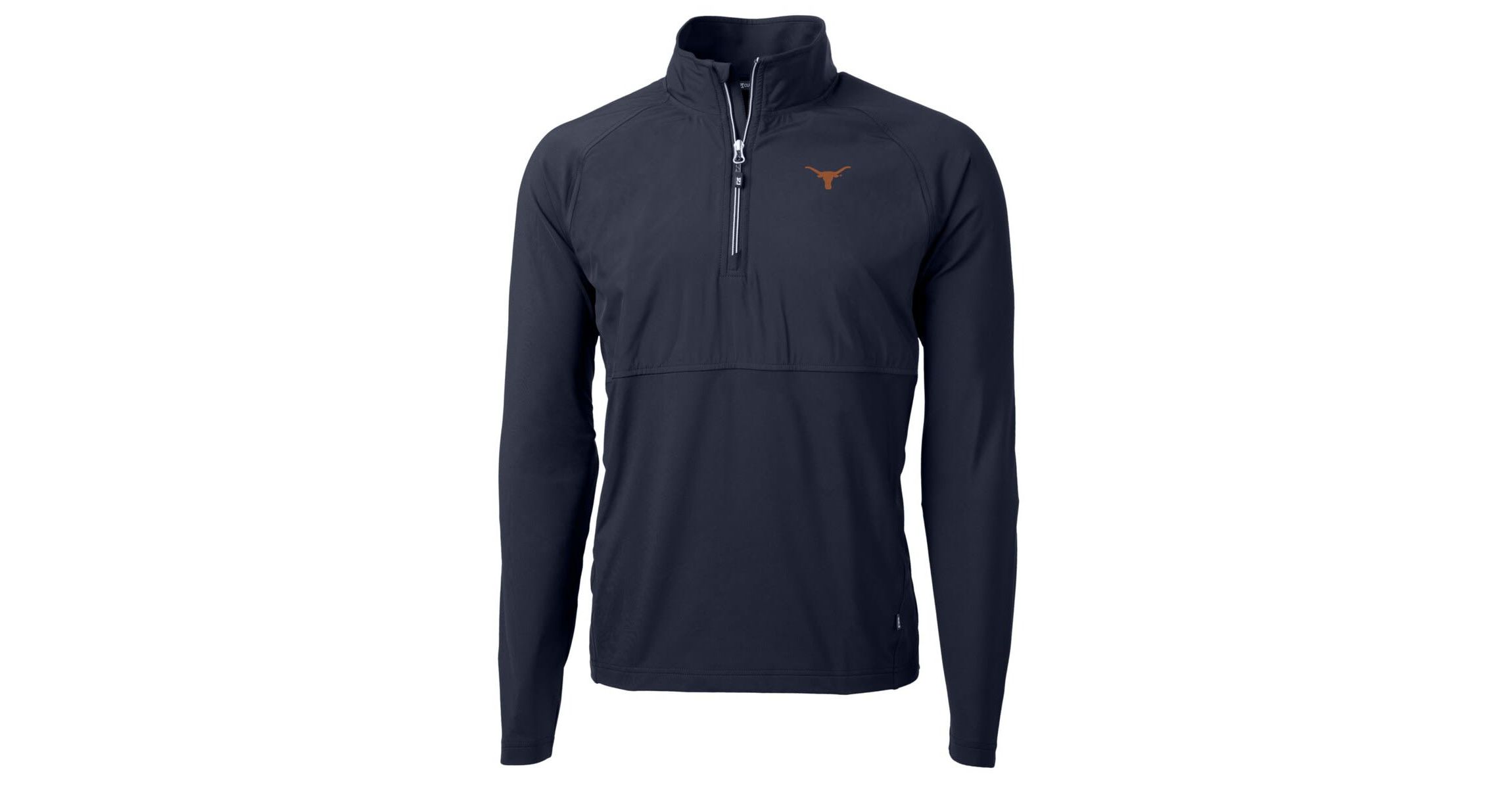 NCAA Texas Longhorns Adapt Eco Knit Hybrid Recycled Quarter-Zip Pullover Top