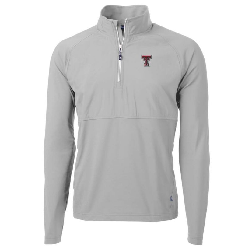 Texas Tech Red Raiders NCAA Texas Tech Raiders Adapt Eco Knit Hybrid Recycled Quarter-Zip Pullover Top